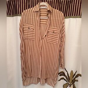 Faithfull the Brand Long Button Down Coverup